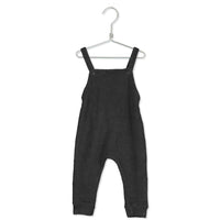 LotieKids Vintage Black  Solid Dungaree