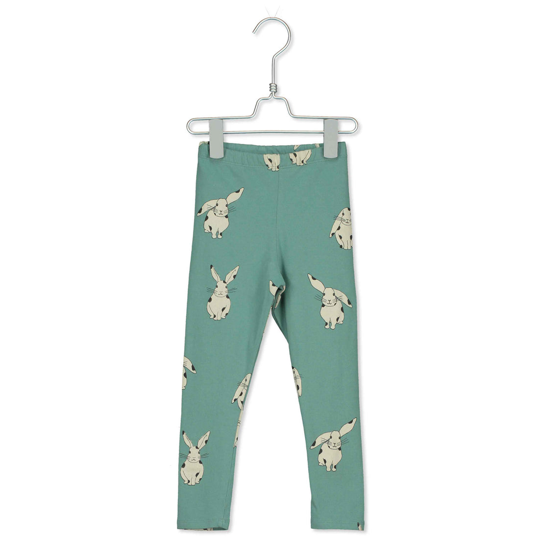 LotieKids Green Rabbits Leggings