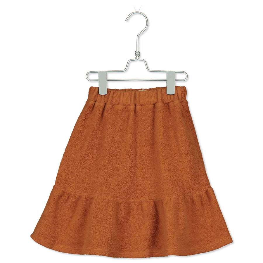 LotieKids Caramel Solid Skirt