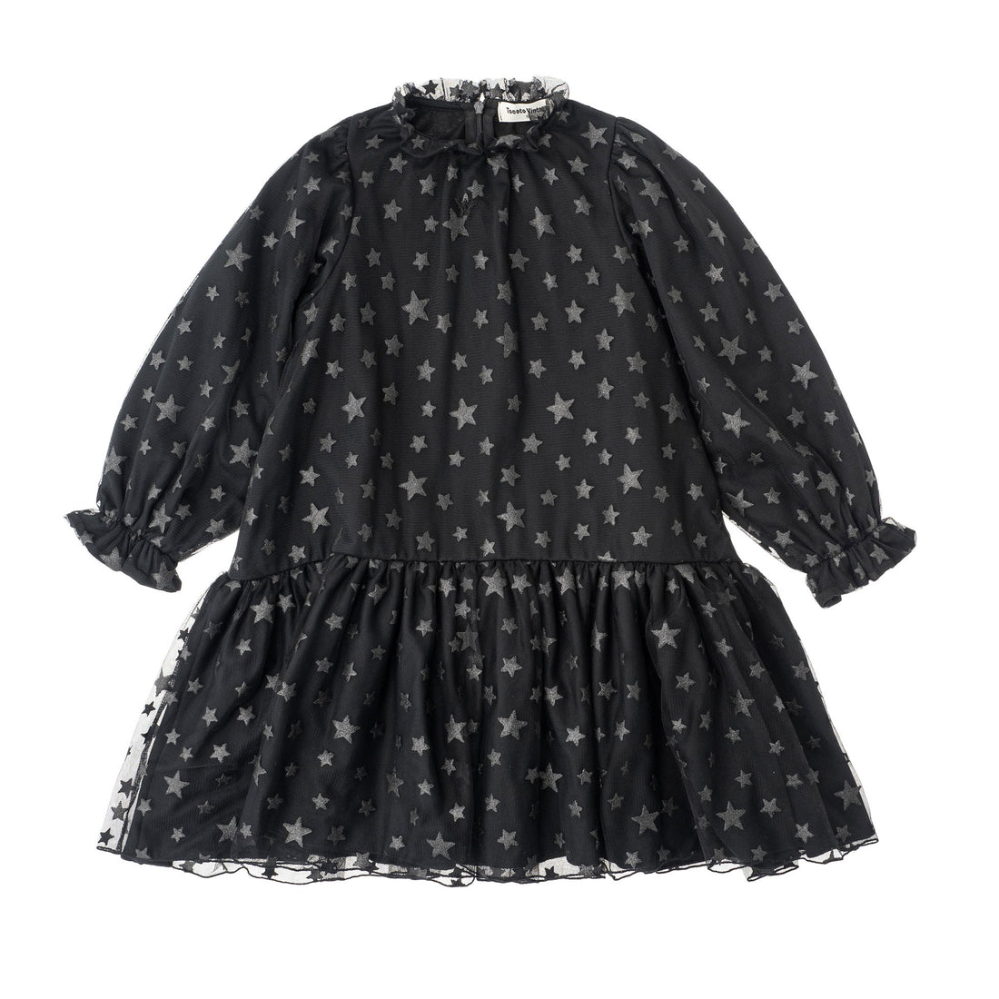 Tocoto Vintage Midi Stars Tulle Dress