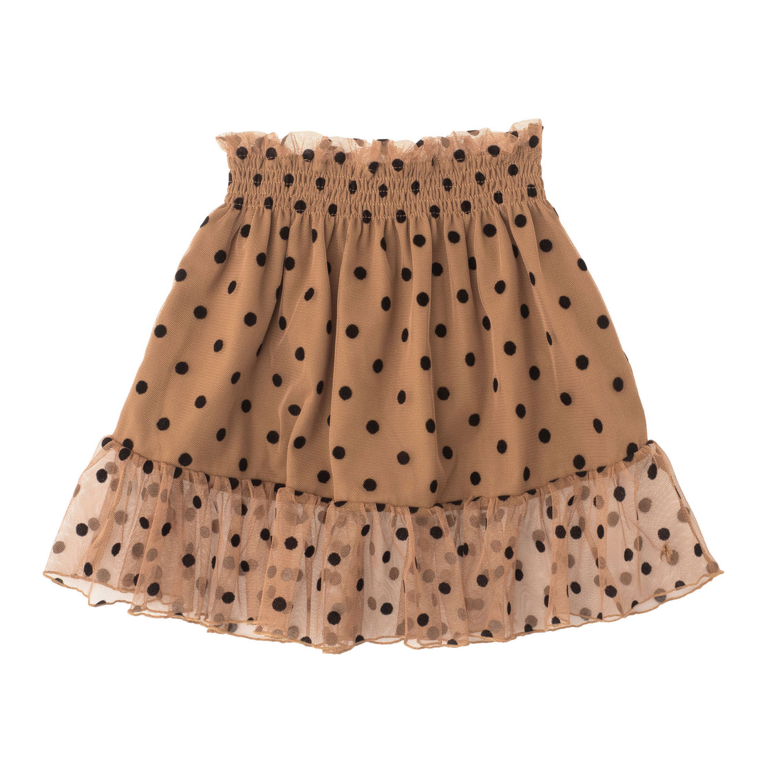 Tocoto Vintage Dots Tulle Mini Skirt