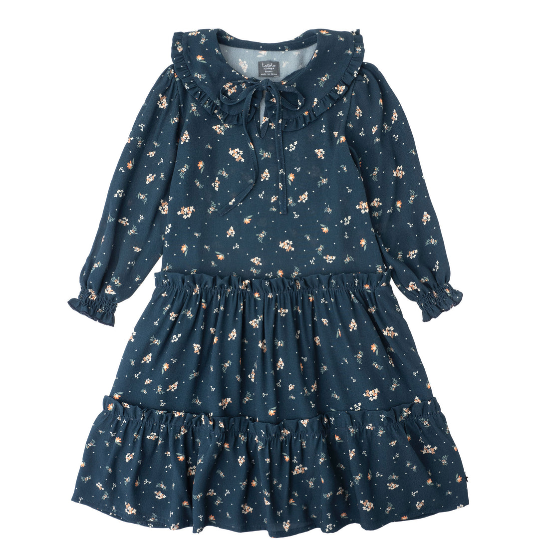 Tocoto Vintage Midi Long Flowers Dress