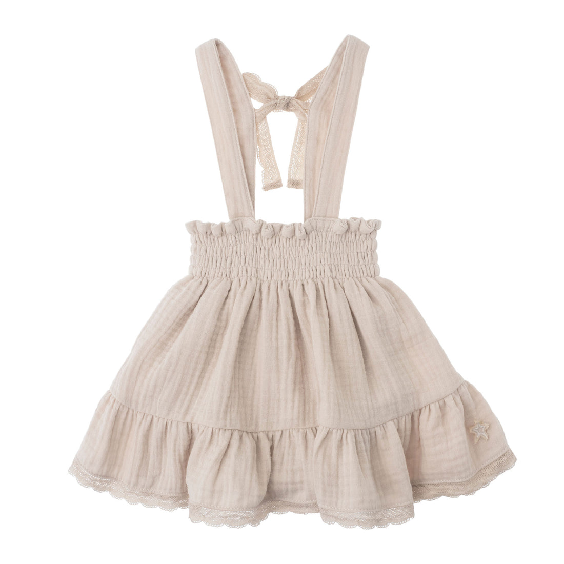 Tocoto Vintage Cream Lace Baby Skirt