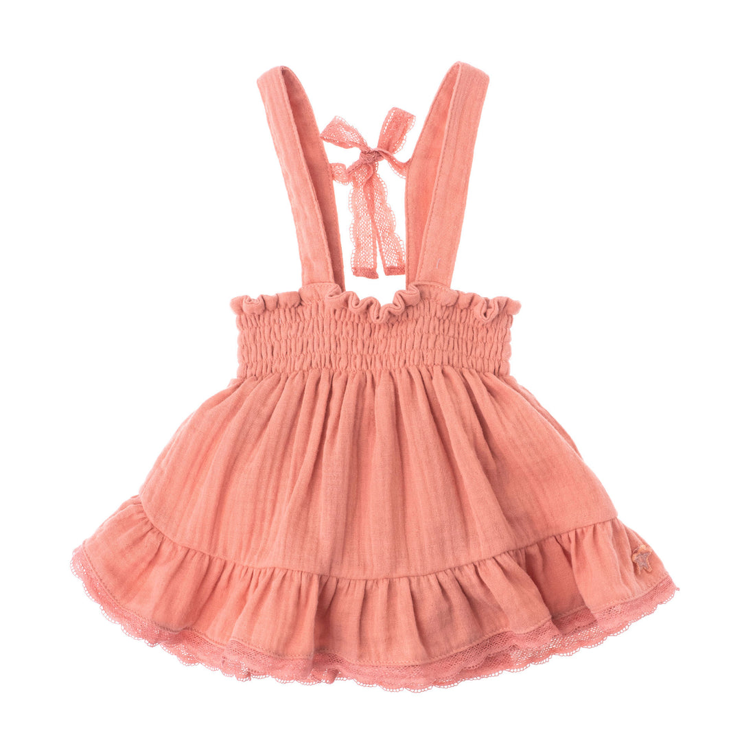 Tocoto Vintage Pink Lace Baby Skirt