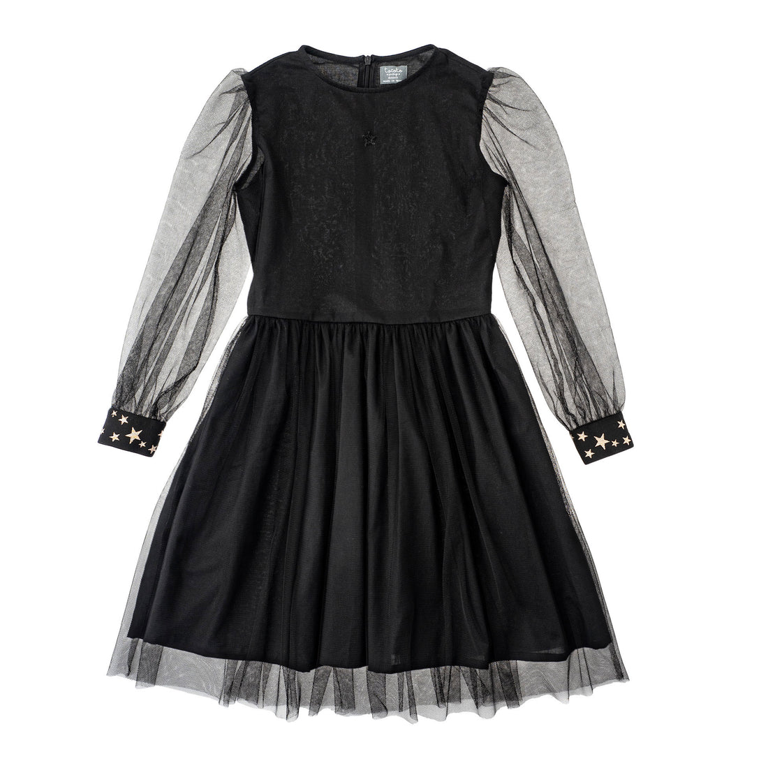 Tocoto Vintage Tulle Black Party Dress