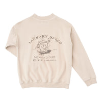 Tocoto Vintage Cream Printed Sweatshirt
