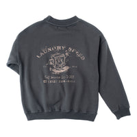 Tocoto Vintage Dark Grey Printed Sweatshirt