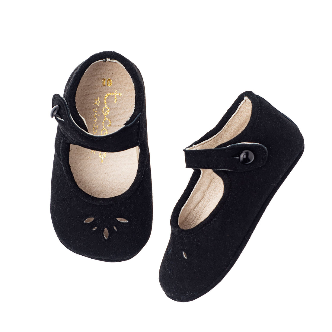 Tocoto Vintage Suede Baby Mary Jane