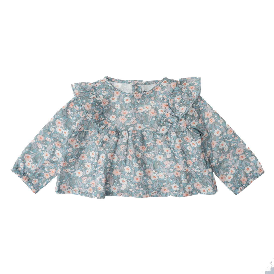 Tocoto Vintage Flowers Baby  Blouse