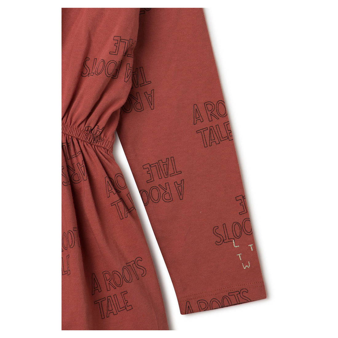 Letter To the World Brick Walnut Dress