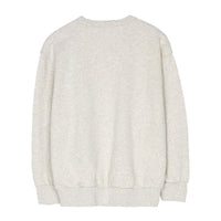 Finger in the Nose Wave Heather Ecru Crew Neck Sweatshirt