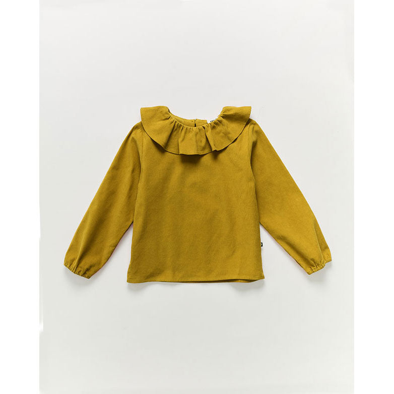 Oeuf Ruffle Collar Blouse-Artichoke