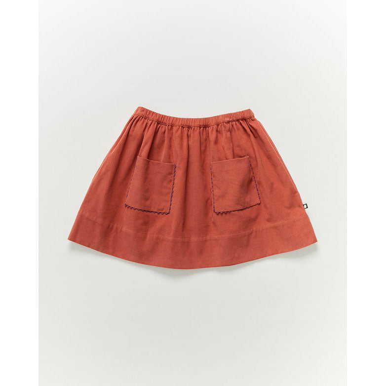 Oeuf Ric Rac Skirt-Rose