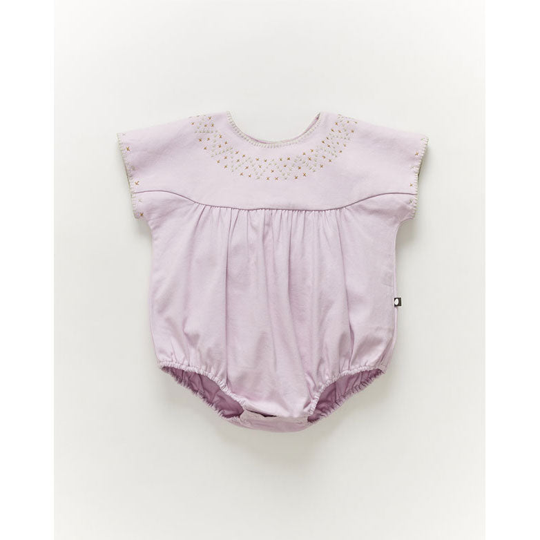 Oeuf Cross Stitch Romper-Valerian