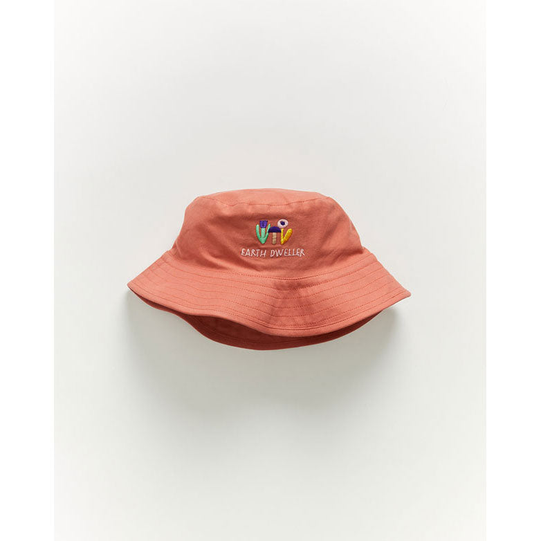 Oeuf Bucket Hat-Earth Dweller/Rose