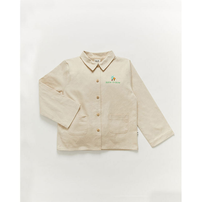 Oeuf Jacket-Born To Grow/Bright Beige