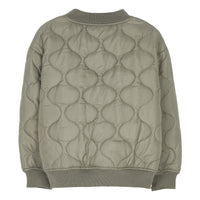 Finger in the Nose Weekly Khaki Quilted Sweater