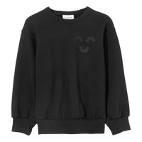 Finger in the Nose Wind Black Macaroni Loose Sweater