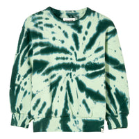 Finger in the Nose Green Tie Dye Loose Sweater