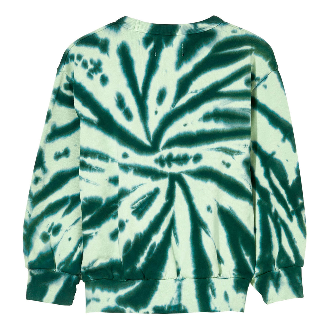 Finger in the Nose Green Tie Dye Loose Sweater