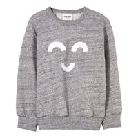 Finger in the Nose Heather Grey Macaroni Loose Sweater