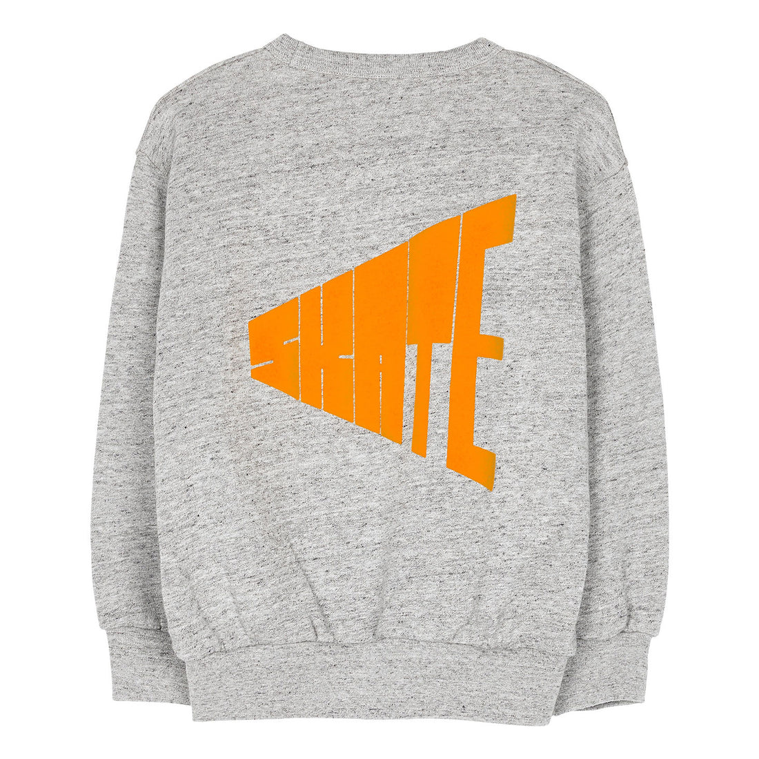 Finger in the Nose Wind Heather Grey Perspective Loose Sweater