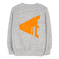 Finger in the Nose Wind Heather Grey Perspective Loose Sweater