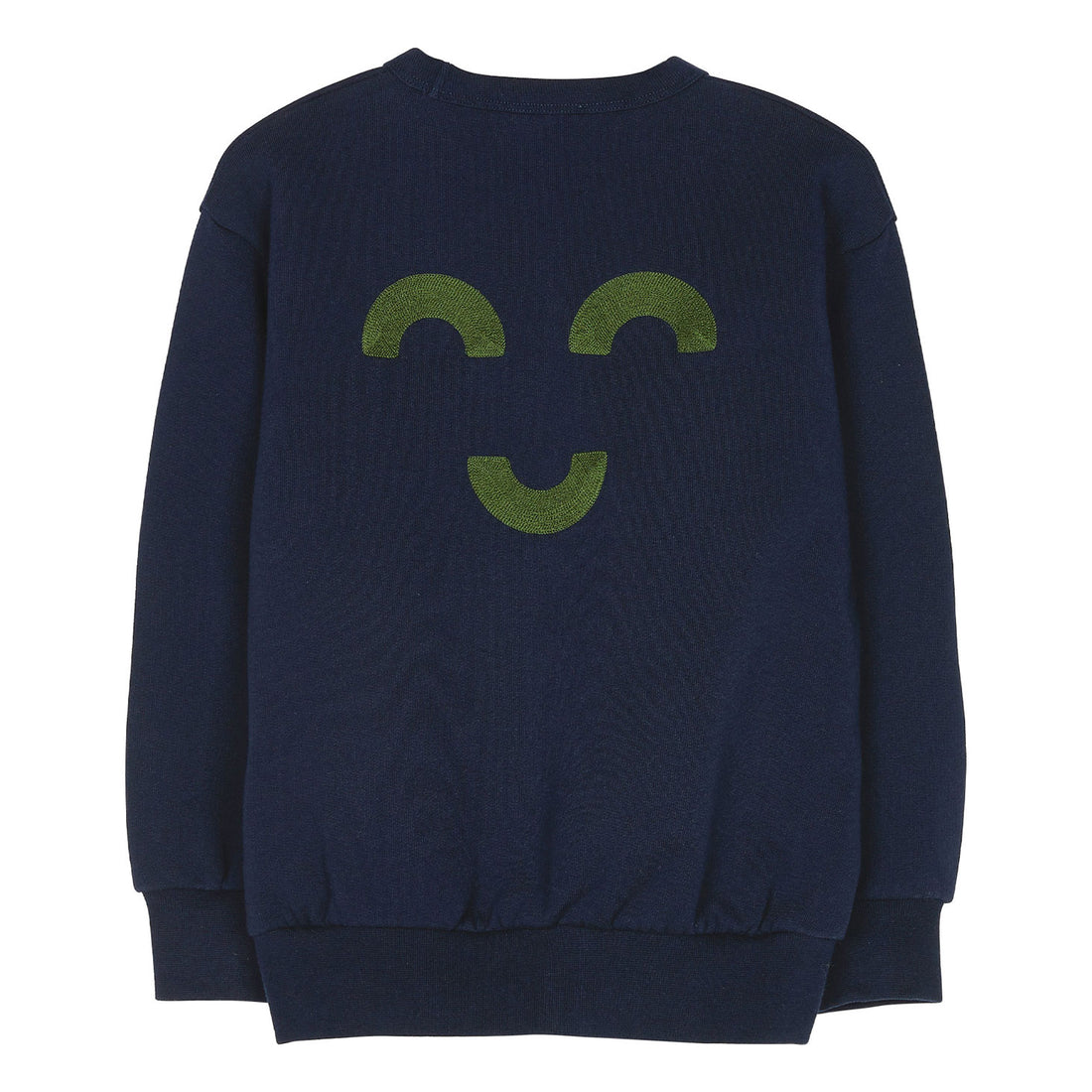 Finger in the Nose Wind Navy F-Macaroni Loose Sweater