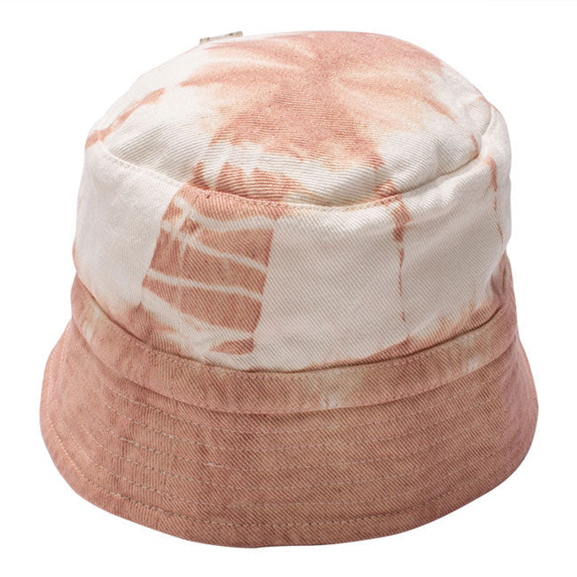 WYNKEN Wave Bucket Hat - Pink Tie Dye