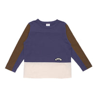 WYNKEN Tri Line Tee - Blue/Olive/Milk