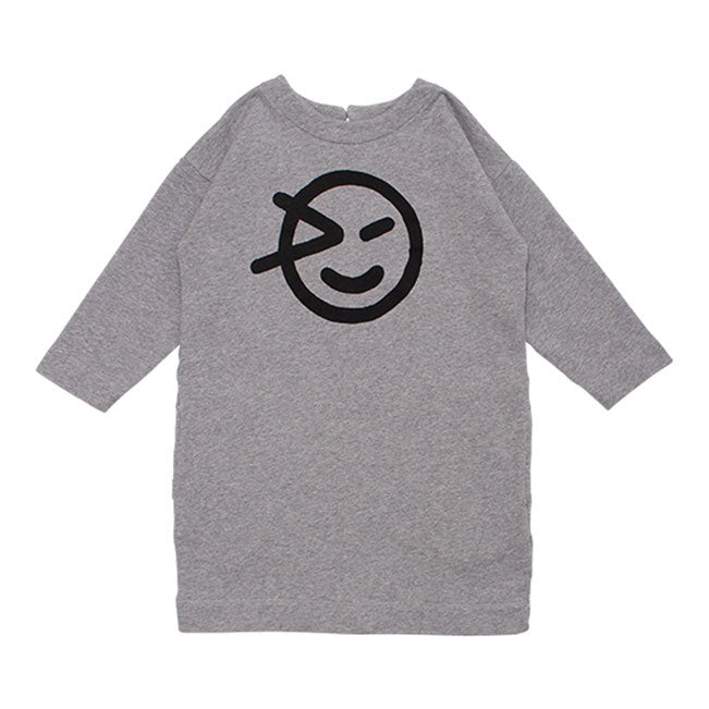 WYNKEN Wynken Sweater Dress - Mid Grey Mealnge