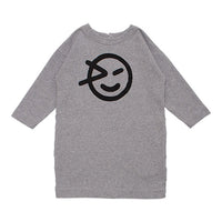 WYNKEN Wynken Sweater Dress - Mid Grey Mealnge