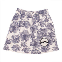 WYNKEN Cumulo Track Skirt - Milk/Soft Navy