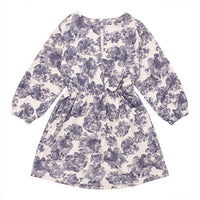 WYNKEN Cumulo Dress - Milk/Soft Navy