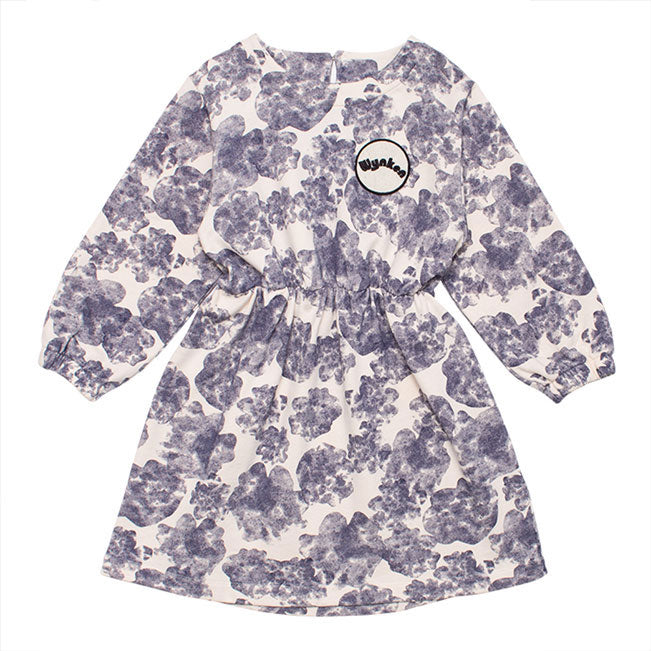 WYNKEN Cumulo Dress - Milk/Soft Navy
