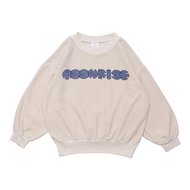 WYNKEN Moonrise Velour Sweat - Pale Pebble