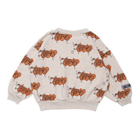WYNKEN Yak Yak Yak Sweat - Tan/Light Melange