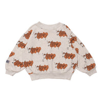 WYNKEN Yak Yak Yak Sweat - Tan/Light Melange
