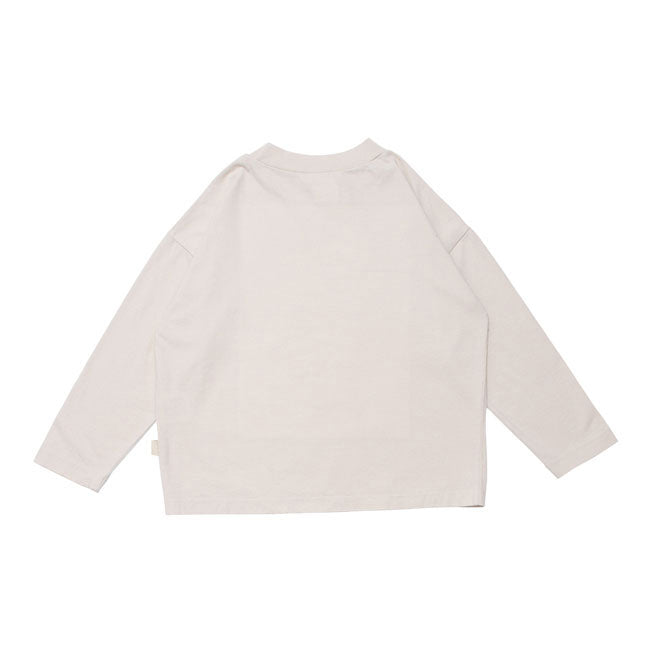 WYNKEN Yak Yak Yak Tee - Pebble/Lemon