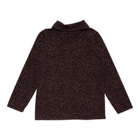 WYNKEN Luna Roll Neck - Chocolate Animal