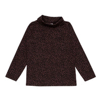 WYNKEN Luna Roll Neck - Chocolate Animal