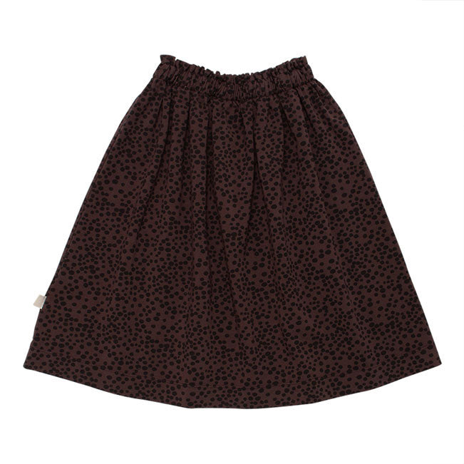 WYNKEN Luna Skirt - Chocolate Animal