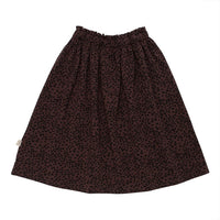 WYNKEN Luna Skirt - Chocolate Animal