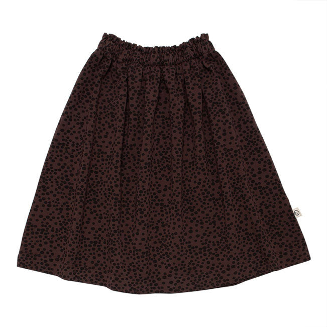 WYNKEN Luna Skirt - Chocolate Animal