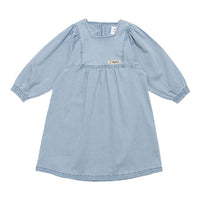 WYNKEN Moonrise Dress - Pale Bleached Denim
