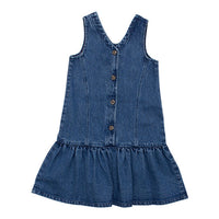 WYNKEN Karamu Pinafore - Indigo Mid