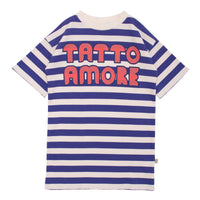 WYNKEN Strong Blue Honey Box Tee Dress