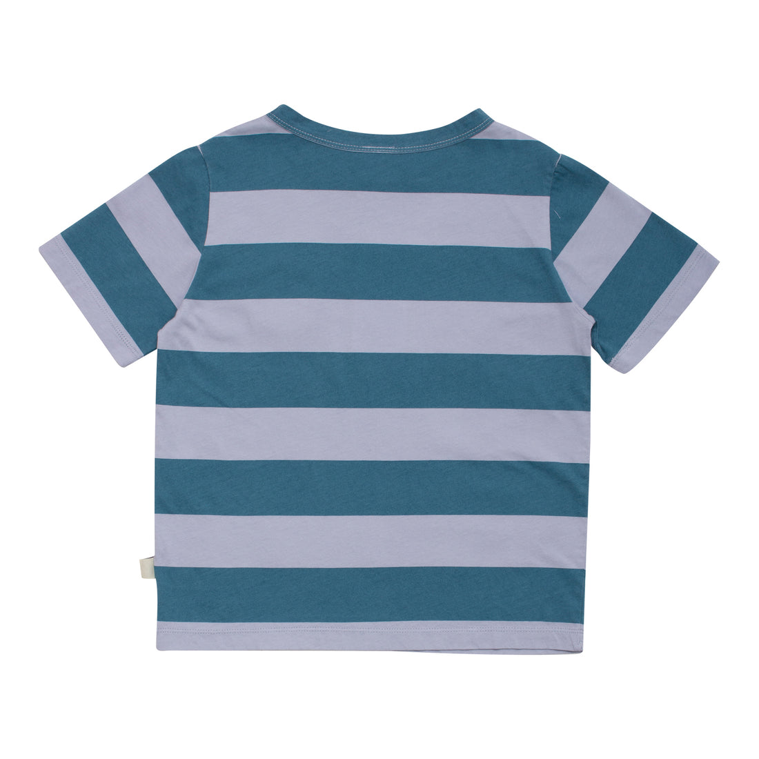 WYNKEN Frosted Green Wide Stripe Tee
