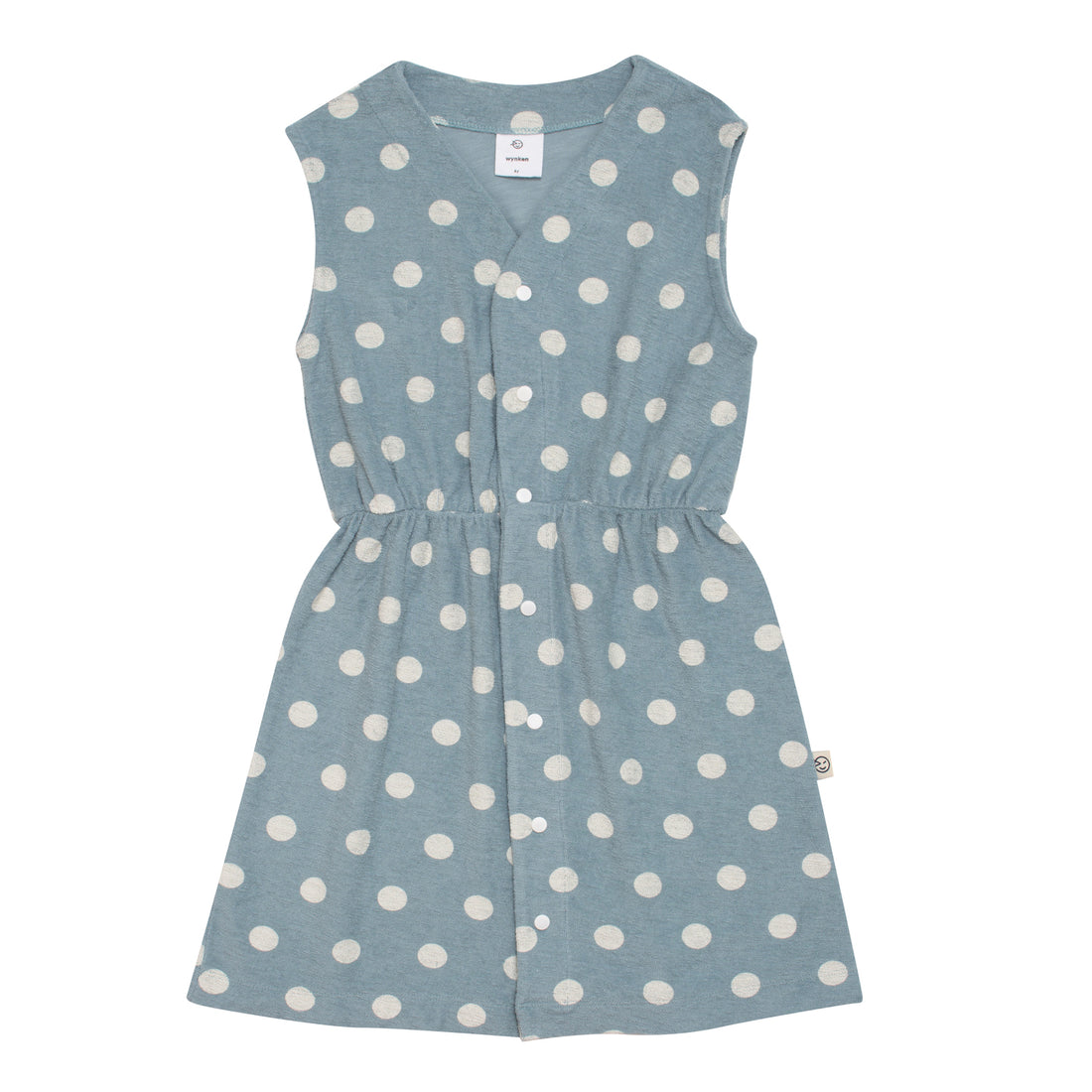 WYNKEN Ocean Green Dot Dress