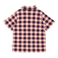 WYNKEN Brick Navy Beach Shirt